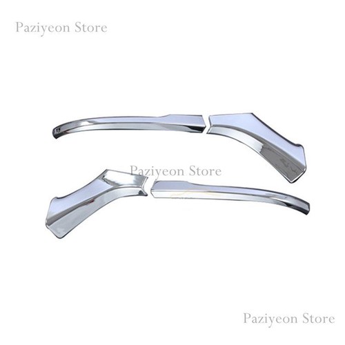Chrome Carbon Fiber Rearview Mirror Strip Trims For Toyota Highlander 2020-2025 - Foto 5 di 8