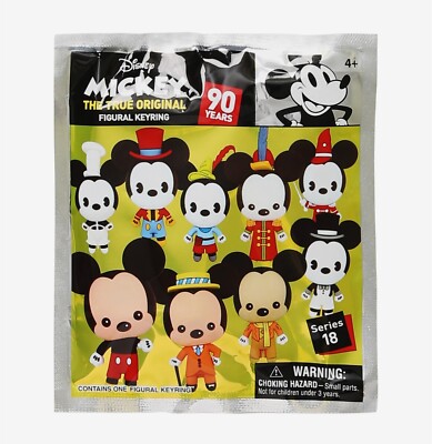Disney MICKEY 90 YEARS Figural Keyring Series 18 BAND LEADER