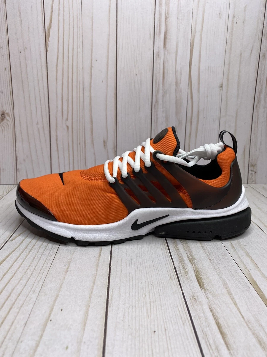 Nike Air Presto Orange Black White Mens Size 10 CT3550 800 Rare