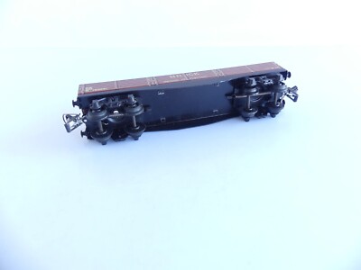 Wagon Tombereau Trix Express Métal – HO 1/87 – Vert – Alimentation CC – Occasion