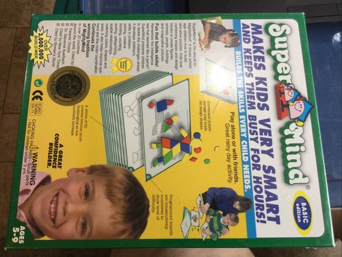 SUPERMIND Educational Toy Tangram Puzzles Shapes Parent's Teacher's Choice Award - Picture 3 of 3