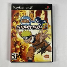 PS2 Shonen Jump Naruto Ultimate Ninja 2 Sony PlayStation 2002 Tested No Manual