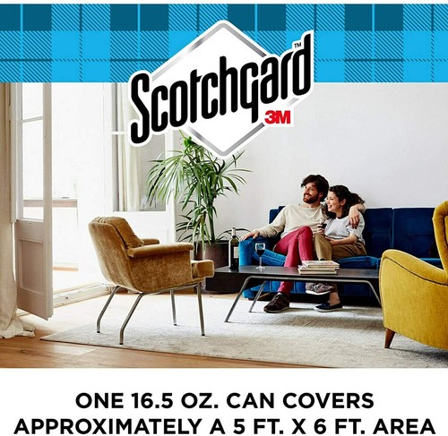 Scotchgard Fabric Carpet, Water Shield Leather Protector 400ml 3M Waterproofs - Picture 4 of 25