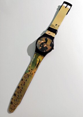 Salvador Dali Watch, motif Hallucinogenic Toreador, 9 1/2'' Japan Movement
