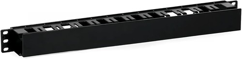 Rack Mount Cable Management Raceway Duct Panel 1U Horizontal 19-Inch (2 ...