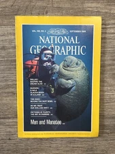 Vintage September 1984 National Geographic Magazine Dallas The Okies Topsoil 