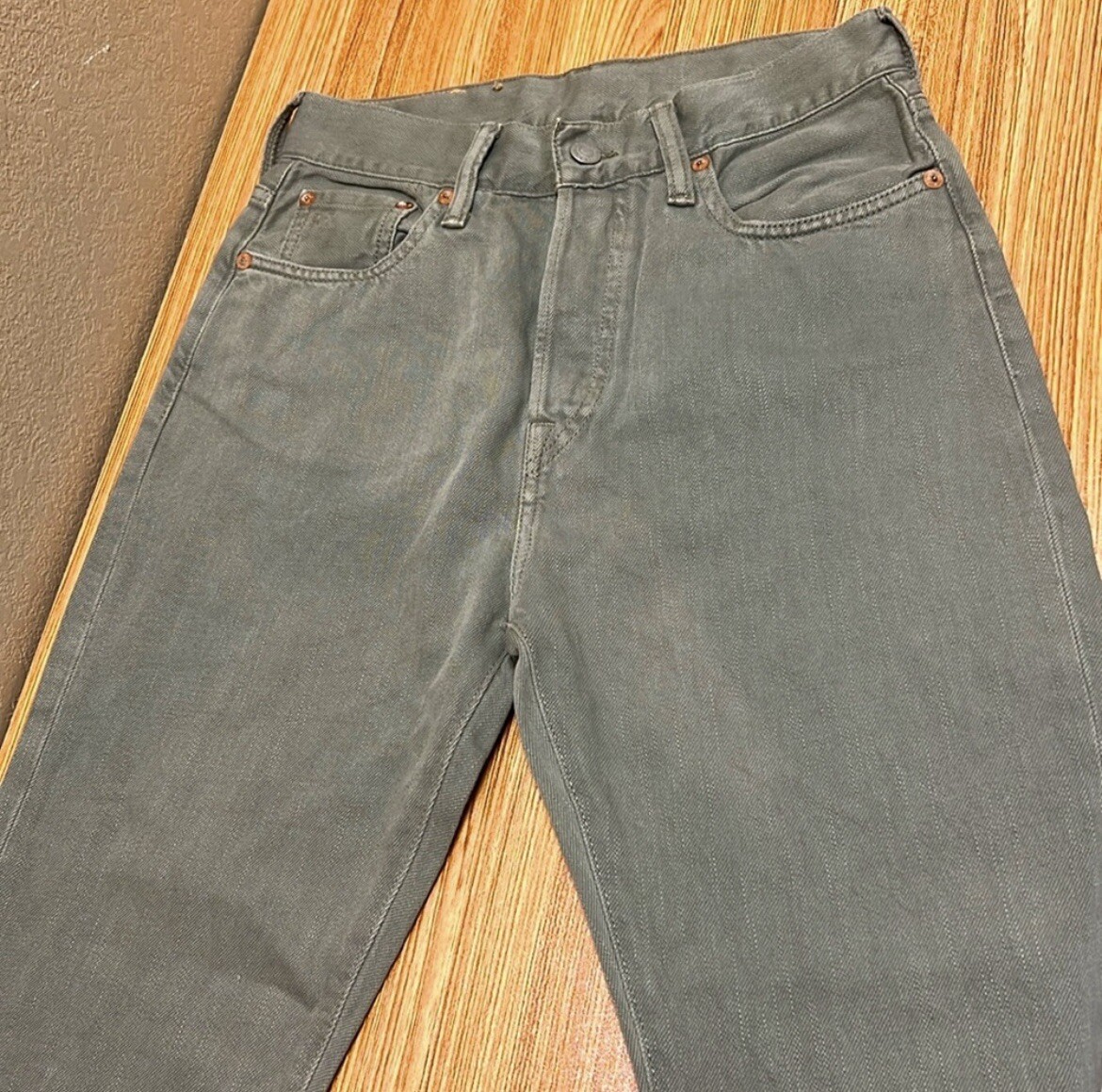 Ralph Lauren RRL ニット　オリーブ　L size New RRL Ralph Lauren Cotton Herringbone Olive Green Twill