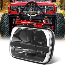 5x7 Led Headlight Hilo Beam For Jeep Cherokee Xj 84-01 For Wrangler Yj 87-95 5x7 Led Headlight Hilo Beam For Jeep Cherokee Xj 84-01 For Wrangler Yj 87-95