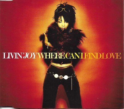 LIVIN  JOY Where Can I Find Love 6TRX REMIXES Europe CD Single SEALED USA Seller