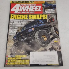 Petersen's 4 Wheel & Off Road Magazine October 2017 Engine Swaps Baja Mexico