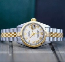 Rolex Datejust Ladies Two-Tone White Mother of Pearl Roman Numeral Watch 26mm 4