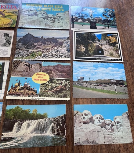 South Dakota Vintage Postcard Lot Color Unposted 1970-1980's Rushmore, Ect.. - Picture 4 of 6