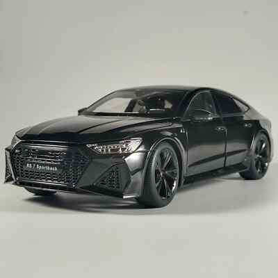 1:18 RS7 Sportback Black Warrior Supercar Diecast Metal Alloy Modellauto Remote C
