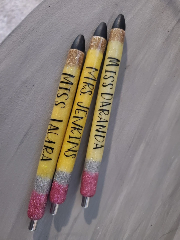 Специальные блестящие эпоксидные ручки чернильница - Изображение 2 из 4