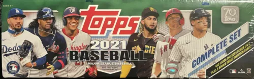 2021 Topps Baseball Factory Sealed Complete Set ~ 665 Cards ~ Green Series 1&2