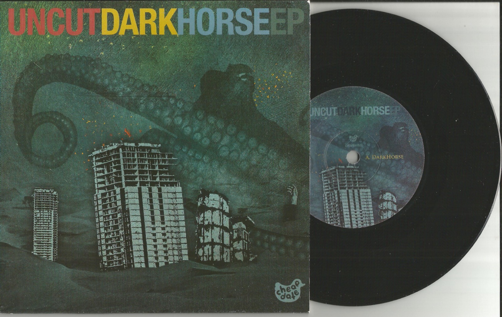 UNCUT Darkhorse w/ UNRELEAED TRK LIMITED Europe 7” Inch VINYL MINT USA seller