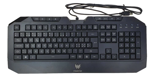 Acer Predator Gaming Keyboard and Mouse Tastatur und Maus Set für PC Computer