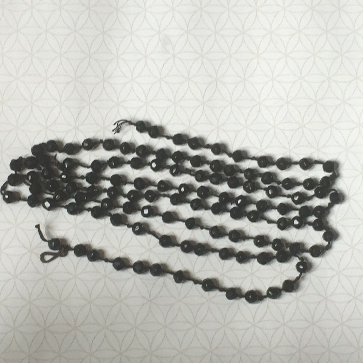 Collier Vintage Fantaisie En Perles De Verre - Bijou Rétro Occasion - Beau Modèle