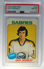 GARY BROMLEY 1975-76 O-PEE-CHEE 75-76 NO 368 PSA 8    34379