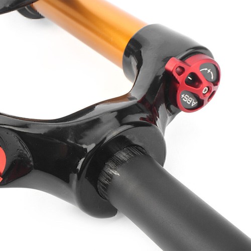 1-1/8 Threadless Air Shock Suspension Fork MTB Mountain Bike 26" 27.5" 29" 100mm - Picture 5 of 15