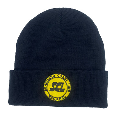 Beanie Mütze Seaboard Coast Line Eisenbahn bestickt #40-0079BN