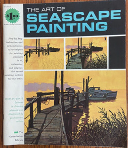 The Art Of Seascape Paintings 1966 The Grumbacher Library Golden Press Book