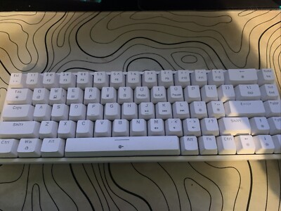 TMKB 60 Percent Keyboard,Gaming Keyboard,LED Backlit Ultra-Compact Brown Switche