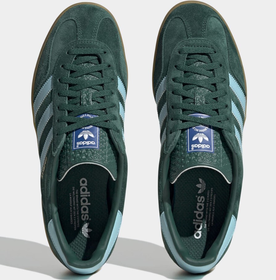 Adidas originals Gazelle Indoor Collegiate Green Hazy Sky