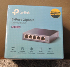 TP-LINK 5-Port Gigabit Desktop Switch TL-SG105 New / Sealed