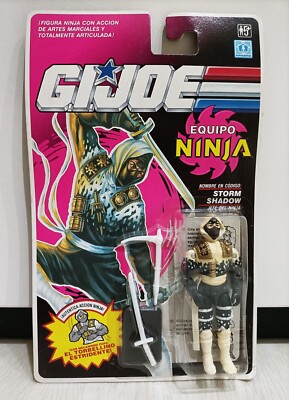 GI JOE装備品等 Hasbro G.I. JOE Equipo Ninja STORM SHADOW DOYO DADO Sealed