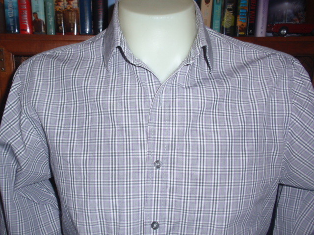 MICHAEL KORS 100% Cotton Men's Shirt Size 15.5 Long Sleeve MICHAEL KORS 100% Cotton Men's Shirt Size 15.5 Long Sleeve