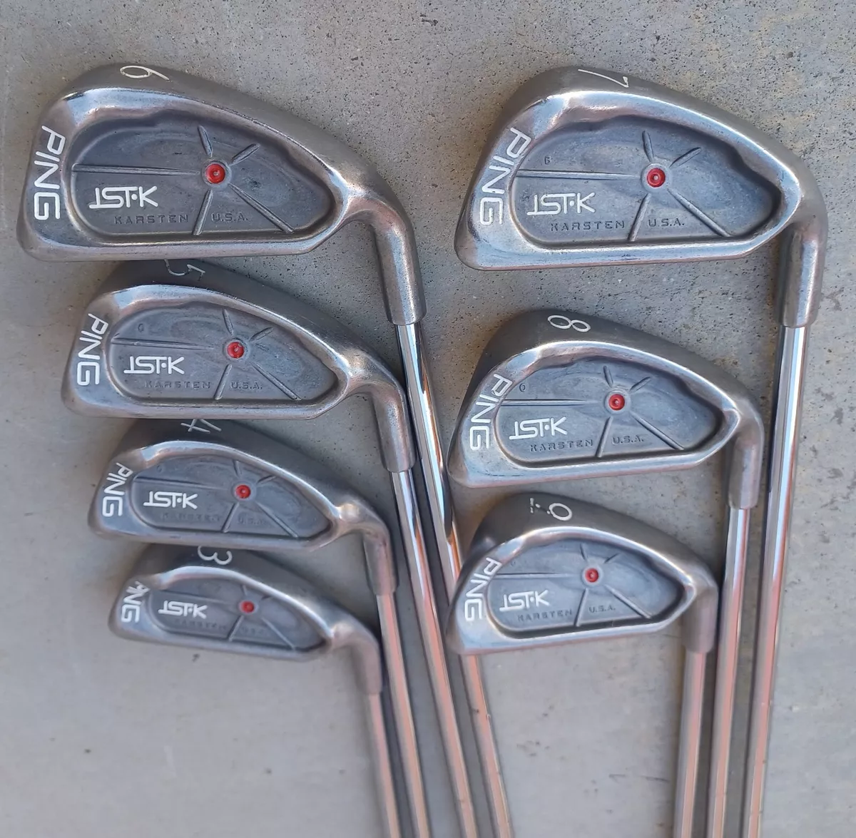 Ping red hotsell dot irons
