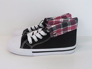 girls plaid shoes