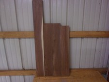 4 PC WALNUT LUMBER WOOD KILN DRIED BOARDS LOT 836V FLAT