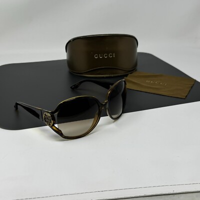 GUCCI Sunglasses Butterfly Tortoise shell GG 3061/S Italy 1934