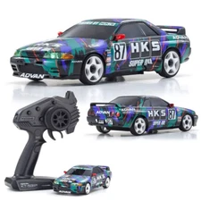 Kyosho 32652HK 1/27 MINI-Z AWD HKS SKYLINE GT-R (R32) 1993 #87 Touring Car