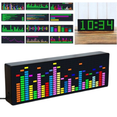 Display-Modul Led Musik-Spektrum Analyzer Anzeige Farbbildschirm LED Level