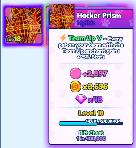 🟢Online🟢Pets Bubble Gum Simulator Infinity | Roblox - Cheap & Fast Delivery - Afbeelding 74 van 86