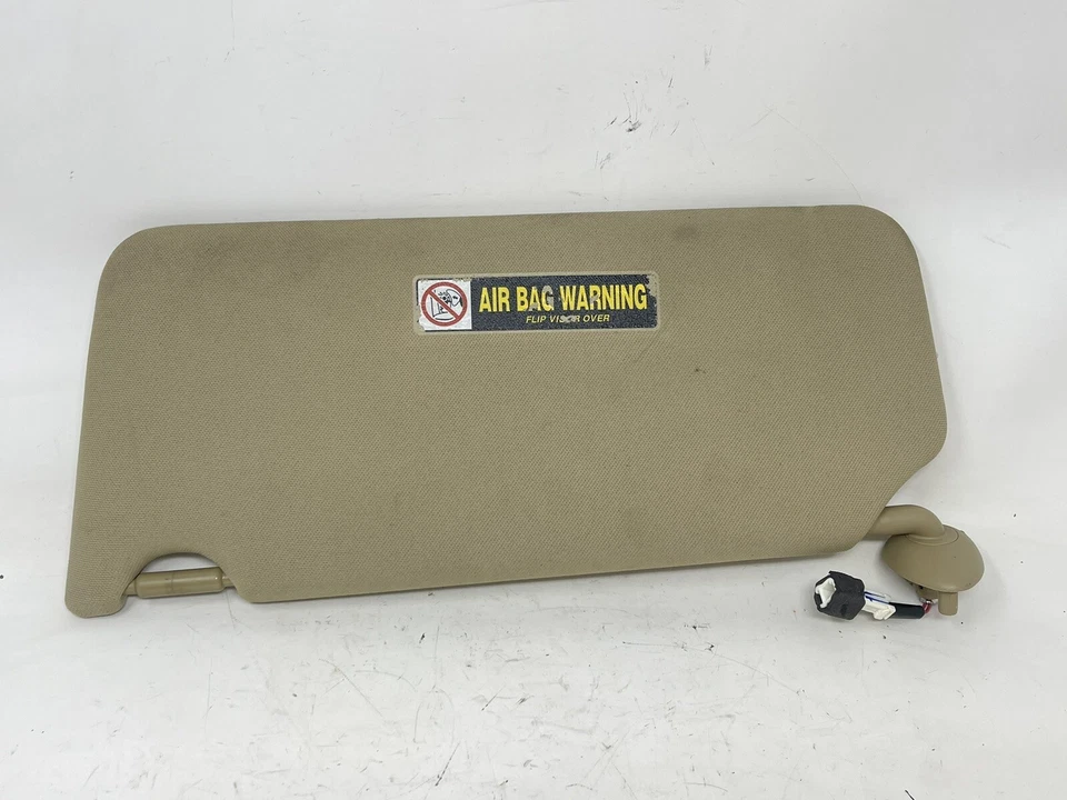 2009-2014 ACURA TSX Passenger Side SUN VISOR BEIGE TAN Sunvisor OEM - Image 3 of 4