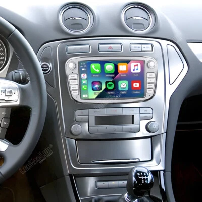 LEEKOOLUU Radio de coche para Ford Mondeo MK4 2008 2009 2010 2011 Android 15 Carplay GPS 2+64 GB