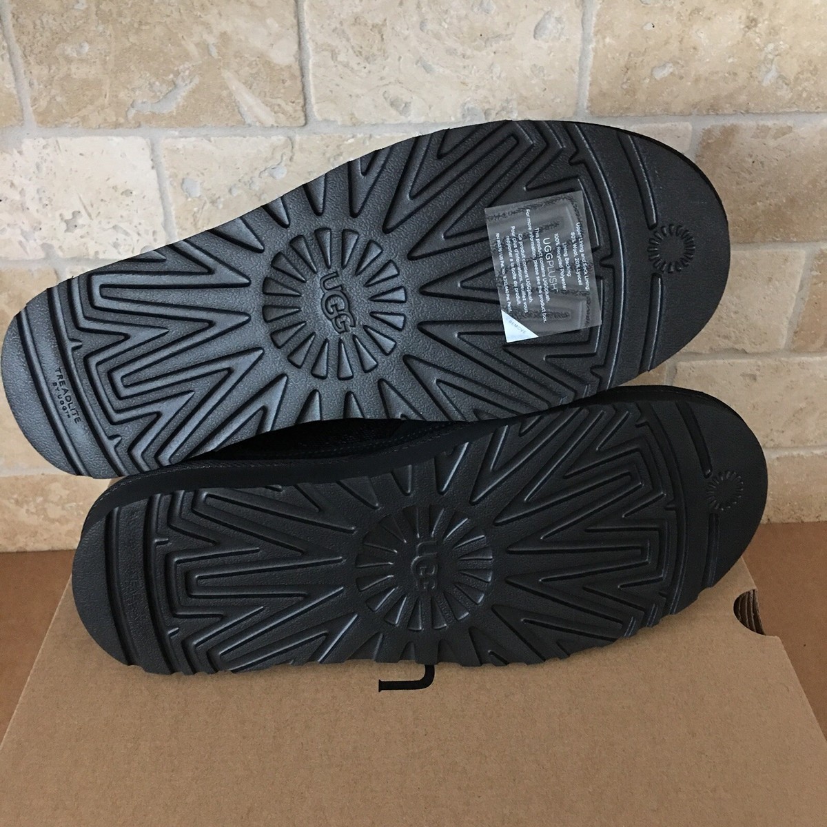 UGG Neumel GORE-TEX Waterproof Black Suede Chukka Ankle Boots