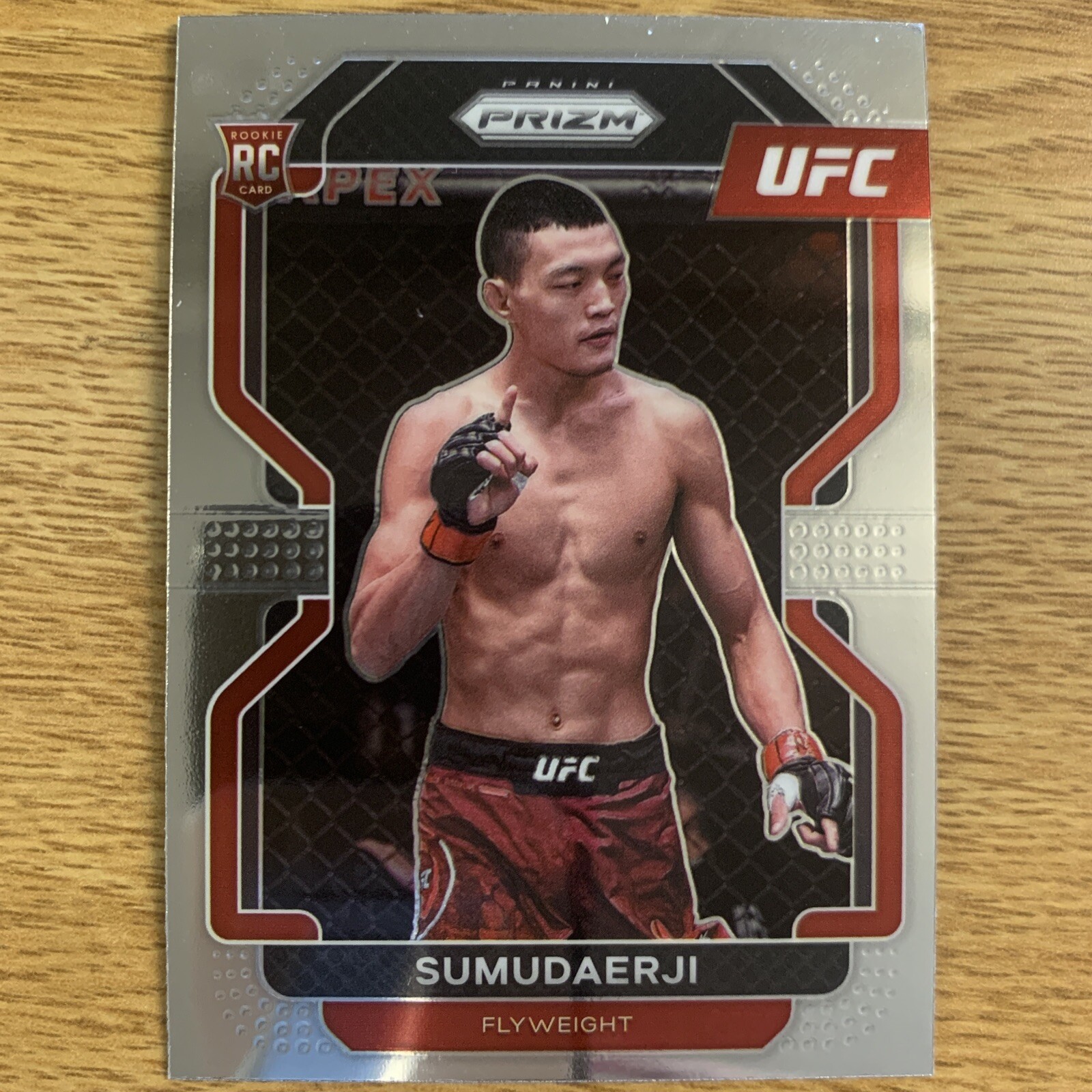 2022 Panini Prizm UFC Sumudaerji RC #114 Rookie Card