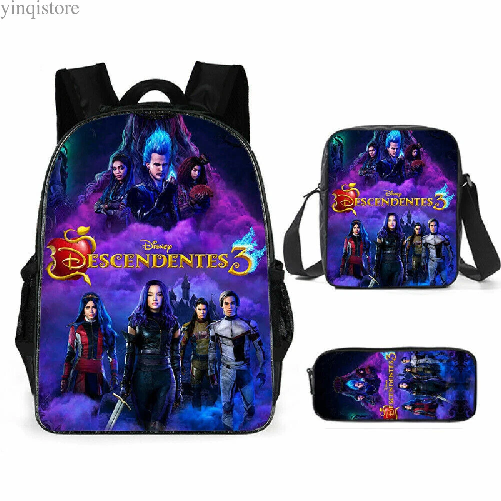 Descendants three backpacks top