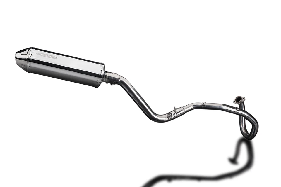 Suzuki DR650SE DR650S 96-24 Delkevic 1-1 Exhaust 13" Stainless Tri-Oval Muffler - Image 3 of 4