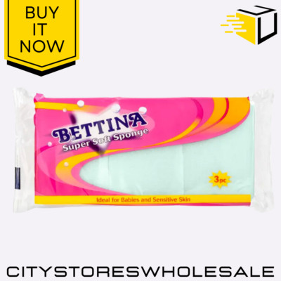 Bettina Supersoft Schwämme Mehrzweck kratzfest Küchenreinigung 3er Pack