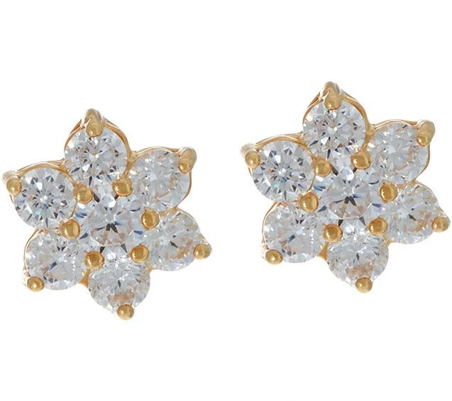 Qvc cubic zirconia earrings clearance