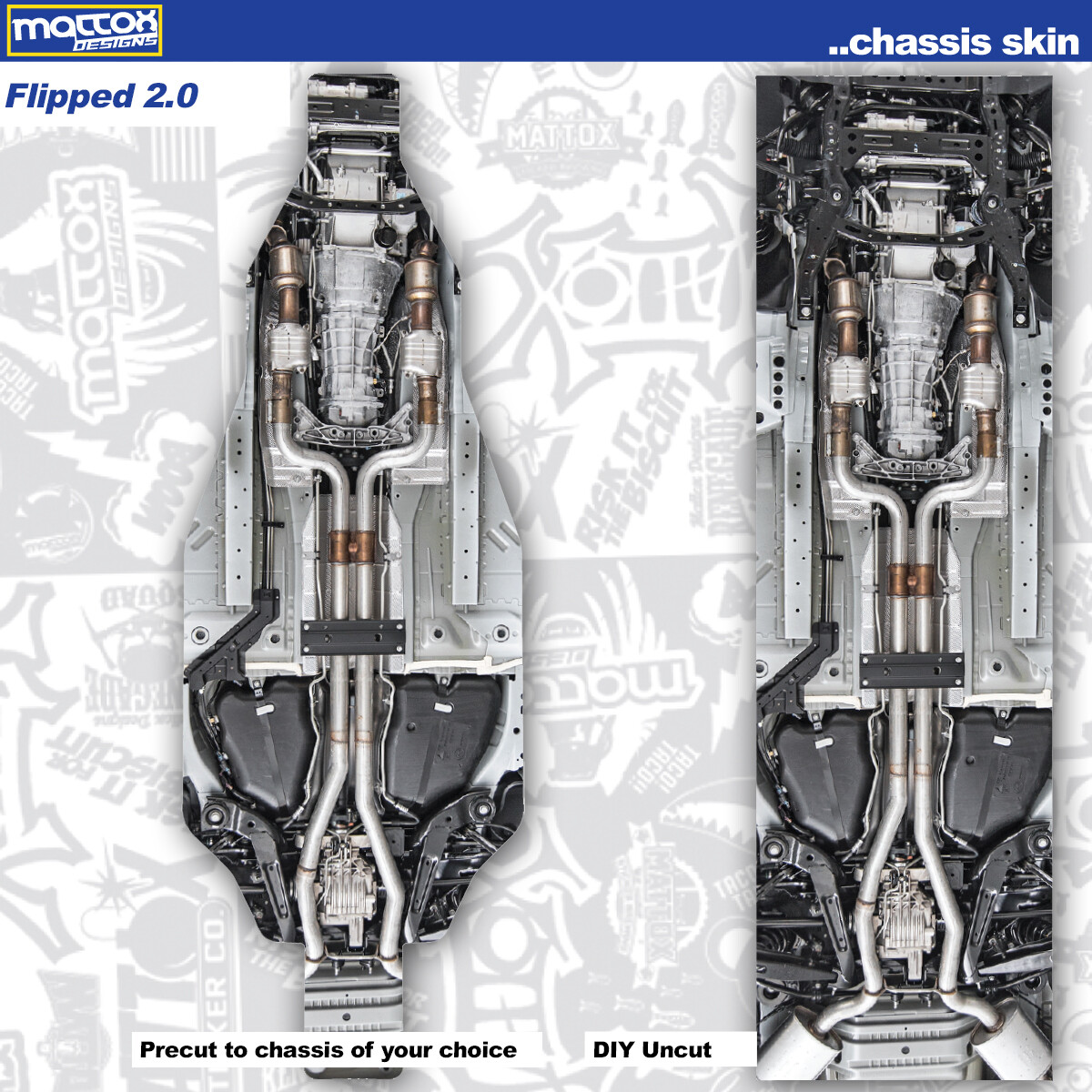 Chassis Skin-choice Of Thickness: (1) 18 Mil Outdoor Or (1) 