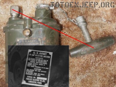 PLAKETTE ETIKETT ALU STRAHLGERÄT 10 KAPPEN INGENIEURE JEEP WILLYS US