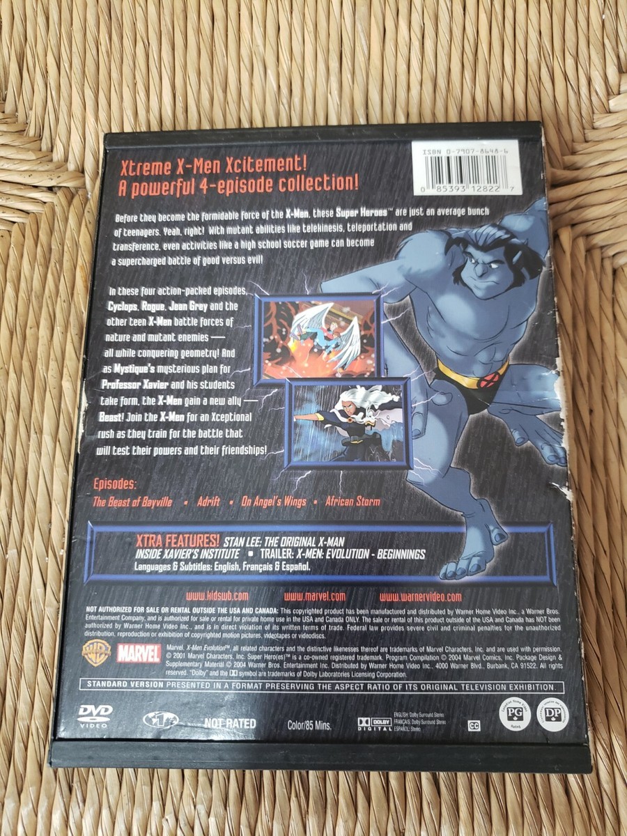X-Men Evolution: Powers Revealed (DVD) | eBay