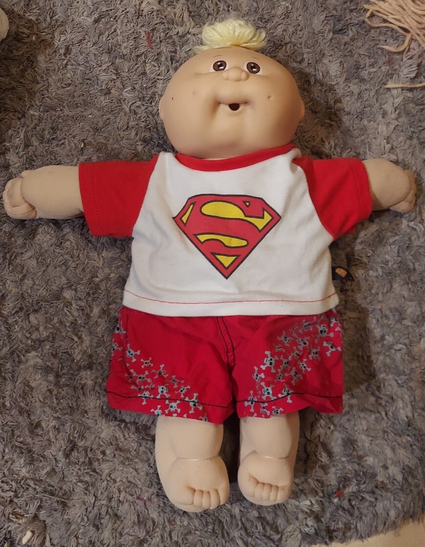 Cabbage Patch Doll 1978-1982 Bald Brown Eyes Baby Boy